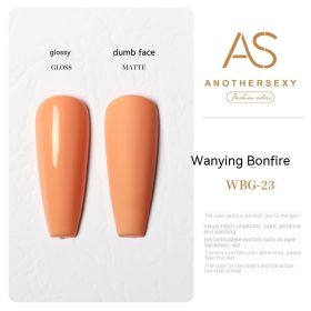 Yellow Nail Oil Gel New Whitening Nail Shop Special Set (Option: 23style)