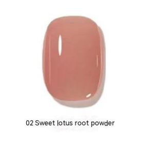 Micro Glue Non-peeling Nail Polish Baking-free Quick-drying Nail Color Blue Gray 14ml (Option: 2)