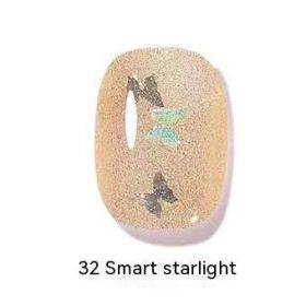 Micro Glue Non-peeling Nail Polish Baking-free Quick-drying Nail Color Blue Gray 14ml (Option: 32)