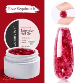 Non-stick Hand Pinch Shaping UV Nail Extension (Option: LM17110-2pcs)