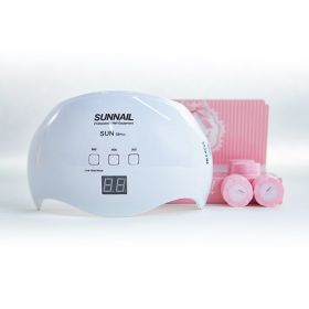 Nail Phototherapy Led Lamp Induction Nail Polish Dryer (Option: White-EU)