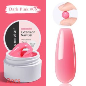 Non-stick Hand Pinch Shaping UV Nail Extension (Option: LM17106-2pcs)