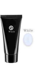 Nail Art Paper Free Holder Quick Extension Painless Phototherapy Crystal Glue 30ml (Option: 30ml Pure White)