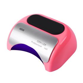 UV Nail Phototherapy Machine (Option: Pink-US)