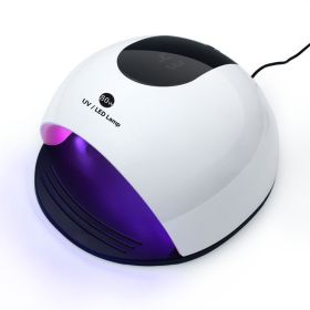 80W Nail Phototherapy Machine (Option: White-EU)
