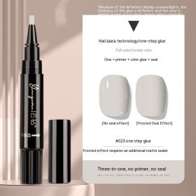Nail Lazy One-step Glue UV Polish (Option: 23 Style)