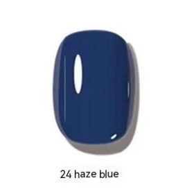 Micro Glue Non-peeling Nail Polish Baking-free Quick-drying Nail Color Blue Gray 14ml (Option: 24)