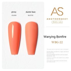 Yellow Nail Oil Gel New Whitening Nail Shop Special Set (Option: 22style)