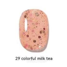 Micro Glue Non-peeling Nail Polish Baking-free Quick-drying Nail Color Blue Gray 14ml (Option: 29)