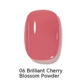 Micro Glue Non-peeling Nail Polish Baking-free Quick-drying Nail Color Blue Gray 14ml (Option: 06)