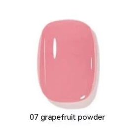 Micro Glue Non-peeling Nail Polish Baking-free Quick-drying Nail Color Blue Gray 14ml (Option: 07)