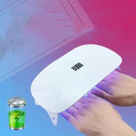 24W Portable Rechargeable Nail Lamp Therapy Machine (Option: Rechargeable version-EU)