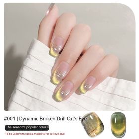 Drill Cat's Eye Nail Polish Glue (Option: Style01)