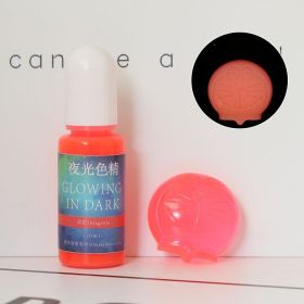 DIY Epoxy Resin Luminous Pigment UV Crystal Drop Glue Mold Color With Luminous Color (Option: Magenta-10ML)