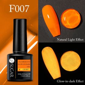 Special Fluorescent Candy Color Nail Glue (Option: Style 07)
