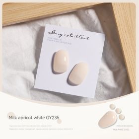 Milk White Series UV Polish Yogurt Rice White Milk Nails (Option: Milk Apricot White „Äç)