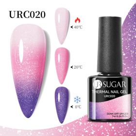 Autumn And Winter New Temperature Change UV Polish Cold And Warm Gradient Nail Glue (Option: No 20)