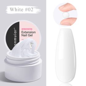 Non-stick Hand Pinch Shaping UV Nail Extension (Option: LM17102-1pc)