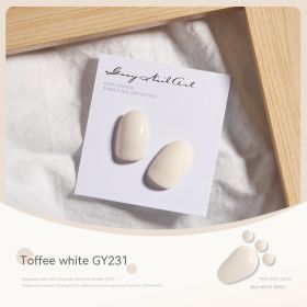 Milk White Series UV Polish Yogurt Rice White Milk Nails (Option: Toffee White „Äç)