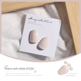 Milk White Series UV Polish Yogurt Rice White Milk Nails (Option: Warm And Soft White „Äç)