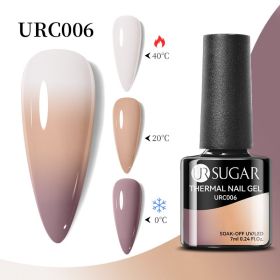 Autumn And Winter New Temperature Change UV Polish Cold And Warm Gradient Nail Glue (Option: No 06)