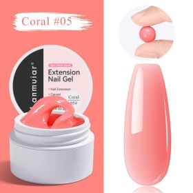 Non-stick Hand Pinch Shaping UV Nail Extension (Option: LM17105-1pc)