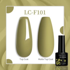 184 Colors Full Set Nail Glue Set Matte Nail Art Non-wash Sealing Layer Nail Polish Gel Base Gel (Option: F101)