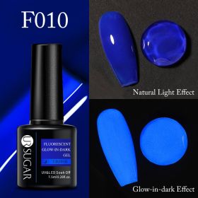 Special Fluorescent Candy Color Nail Glue (Option: Style 10)
