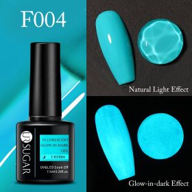 Special Fluorescent Candy Color Nail Glue (Option: Style 04)