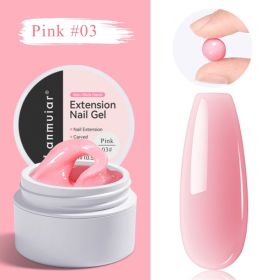 Non-stick Hand Pinch Shaping UV Nail Extension (Option: LM17103-1pc)