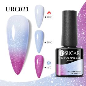 Autumn And Winter New Temperature Change UV Polish Cold And Warm Gradient Nail Glue (Option: No 21)