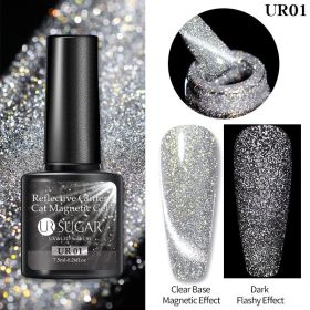 Laser Cat's Eye Gel Nail Polish (Option: UR01)