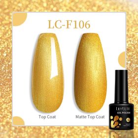 184 Colors Full Set Nail Glue Set Matte Nail Art Non-wash Sealing Layer Nail Polish Gel Base Gel (Option: F106)