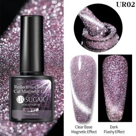 Laser Cat's Eye Gel Nail Polish (Option: UR02)