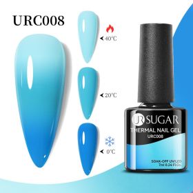 Autumn And Winter New Temperature Change UV Polish Cold And Warm Gradient Nail Glue (Option: No 08)