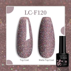 184 Colors Full Set Nail Glue Set Matte Nail Art Non-wash Sealing Layer Nail Polish Gel Base Gel (Option: F120)