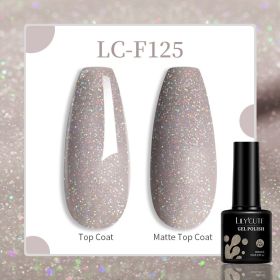 184 Colors Full Set Nail Glue Set Matte Nail Art Non-wash Sealing Layer Nail Polish Gel Base Gel (Option: F125)