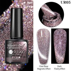 Laser Cat's Eye Gel Nail Polish (Option: UR05)