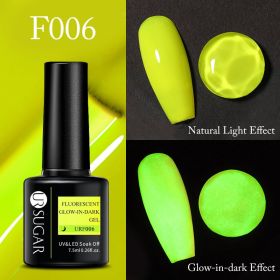 Special Fluorescent Candy Color Nail Glue (Option: Style 06)