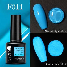 Special Fluorescent Candy Color Nail Glue (Option: Style 11)