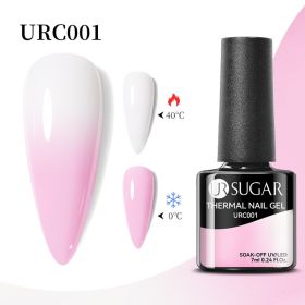 Autumn And Winter New Temperature Change UV Polish Cold And Warm Gradient Nail Glue (Option: No 01)